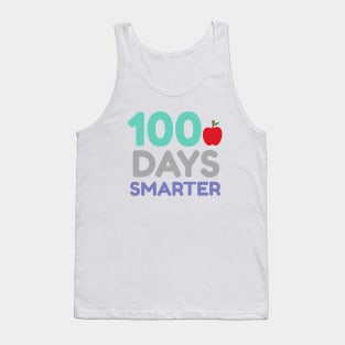 100 Days Smarter - 100 Days Of School Tank Top